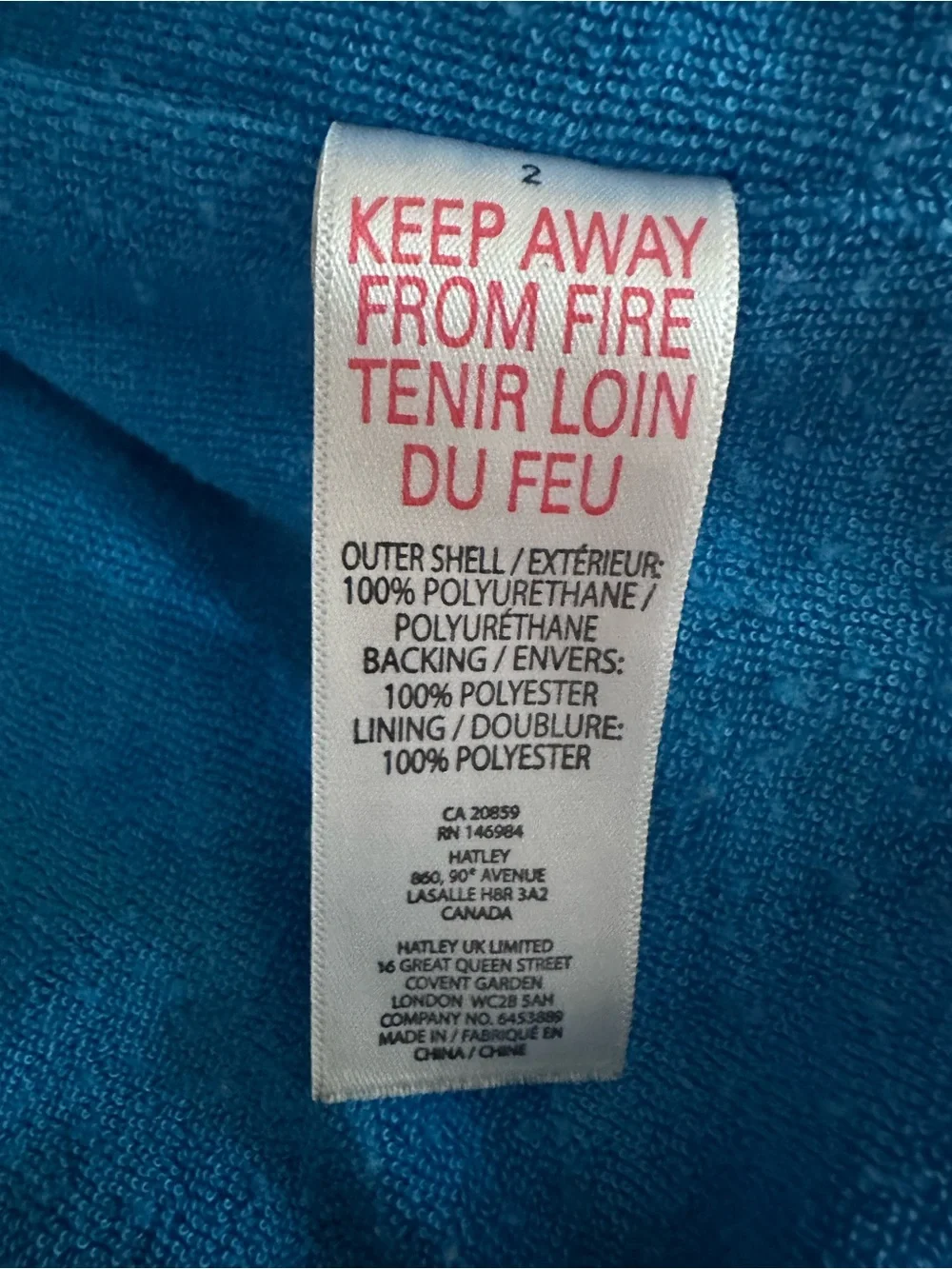 N/A hatley outer